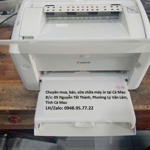 MÁY IN CANON LBP 2900 CŨ TẠI CÀ MAU – GIÁ RẺ, IN ĐẸP, SIÊU BỀN