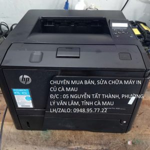 MÁY IN CỦ CÀ MAU - HP LASERJET PRO 400 M401DNE